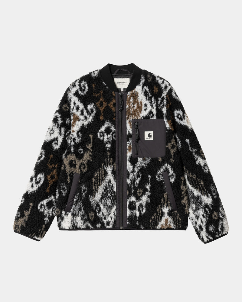 Carhartt wip Carhartt yanie tanami/black veste femme Textile street  –  HawaiiSurf