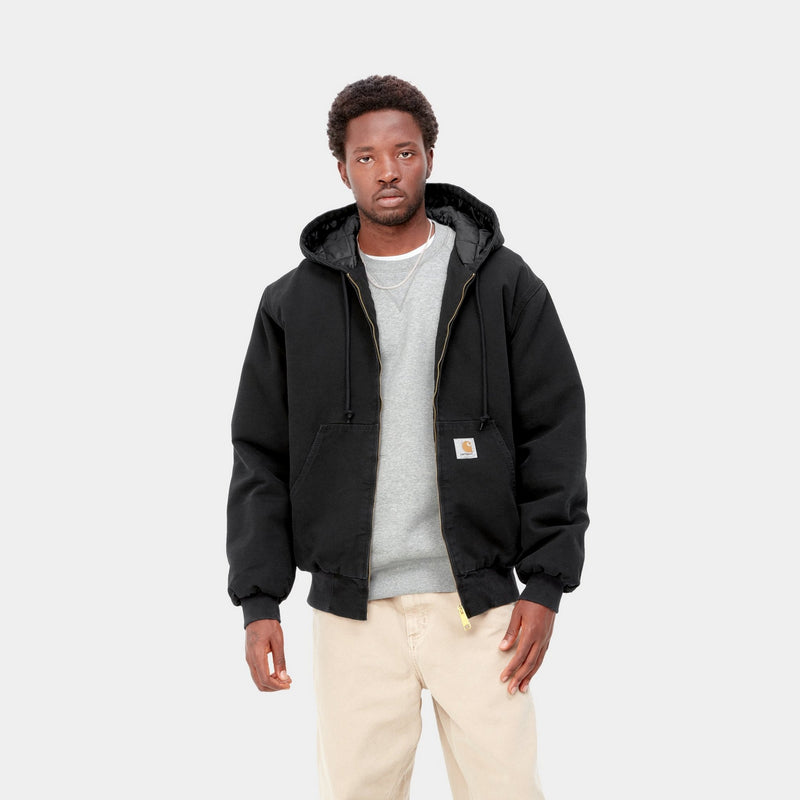 Carhartt WIP ACTIVE JACKET - Summer jacket - black faded/black