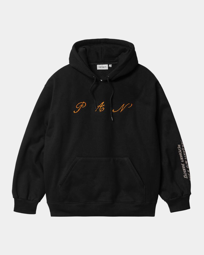 Hooded Pan Sweatshirt | Black