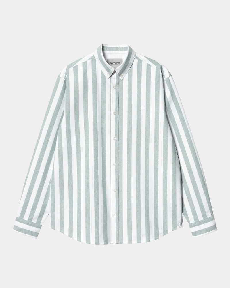 Carhartt Wip - Sobrecamisa Para Hombre Blanca de Pana - L/S Madison Fine  Cord Shirt