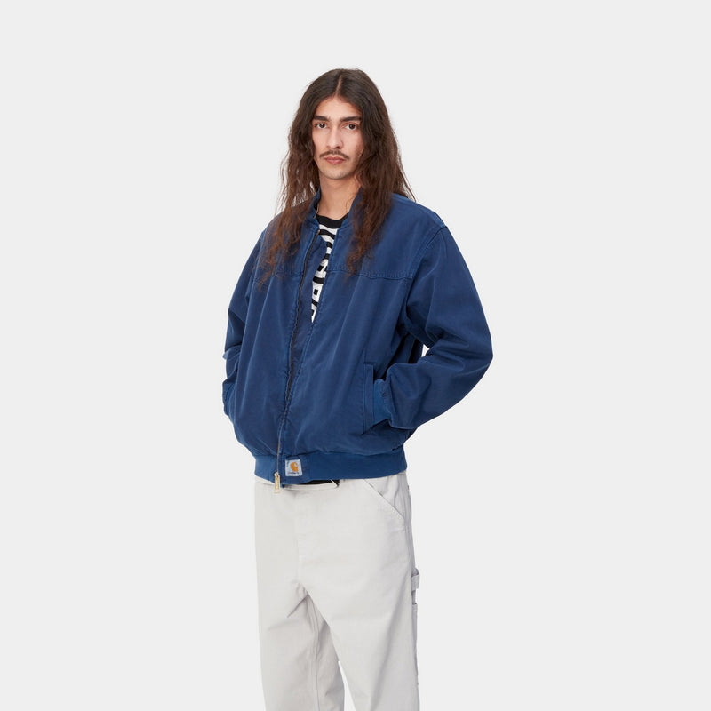 Carhartt WIP - Gewatteerde oversized boyfriend jas met pluizige