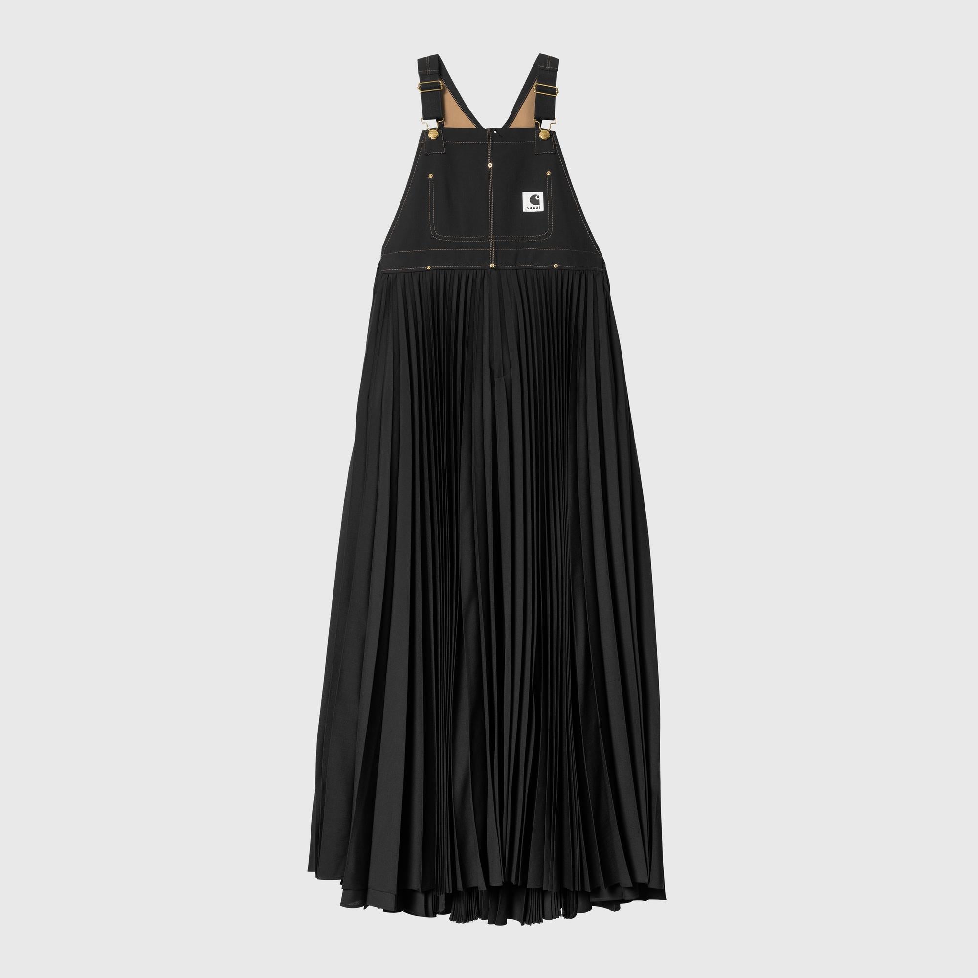 sacai x Carhartt WIP Women's Suiting Bonding Dress | Black