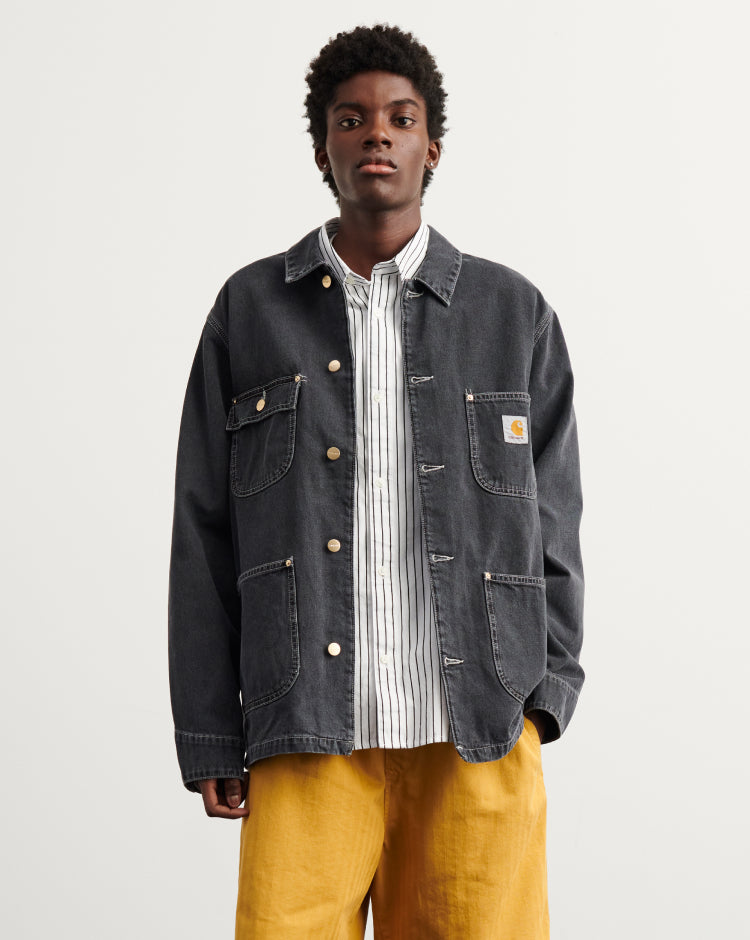 Carhartt WIP OG Detroit Jacket (Spring)  Black (stone washed) – Page OG  Detroit Jacket (Spring) – Carhartt WIP USA