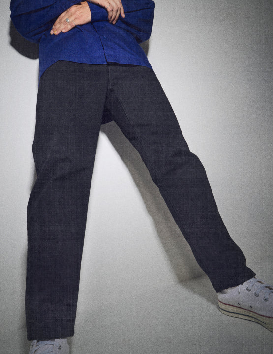 Model wearing Newel Pant