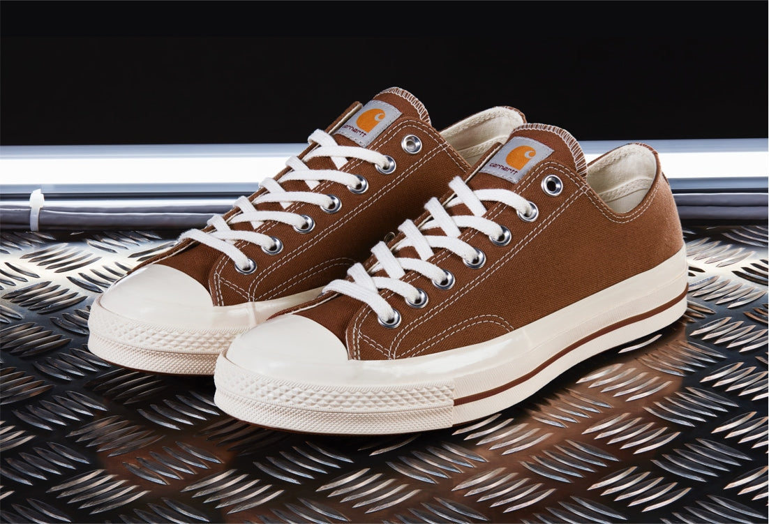 converse chuck 70 ox carhartt wip brown duck