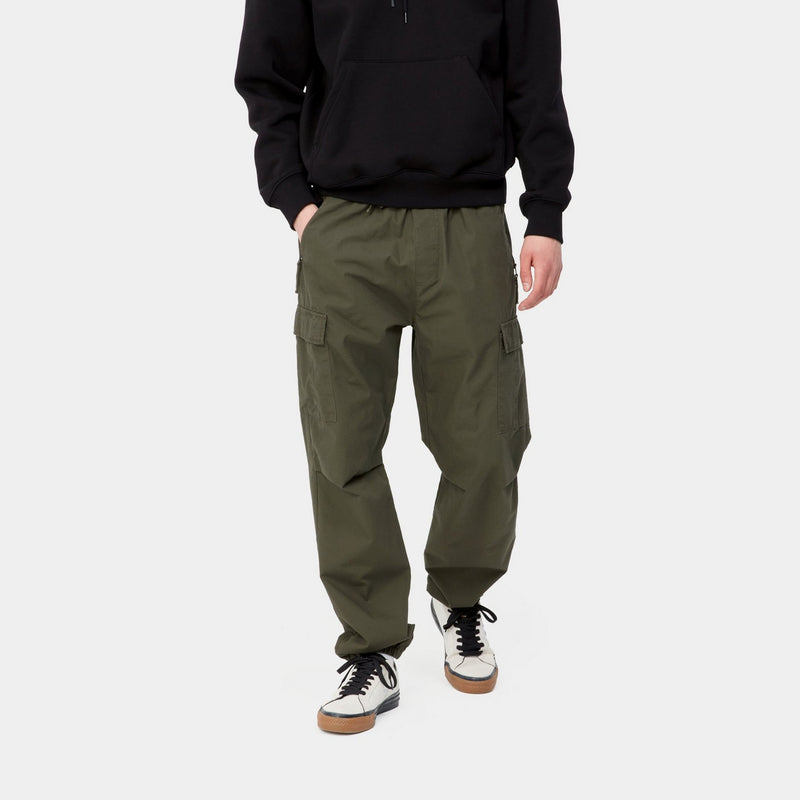 Carhartt WIP PANT COLUMBIA - Pantalones cargo - cypress rinsed/verde oliva  