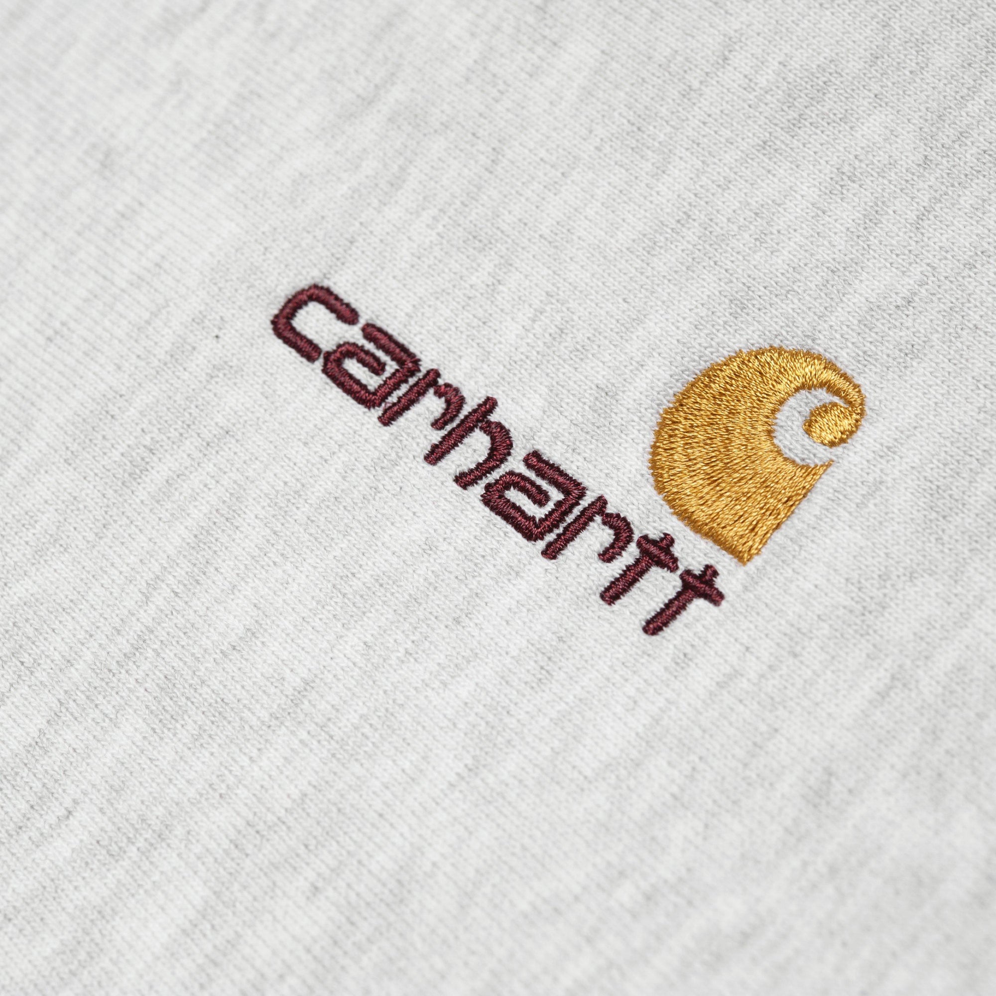 carhartt team script half zip sweat