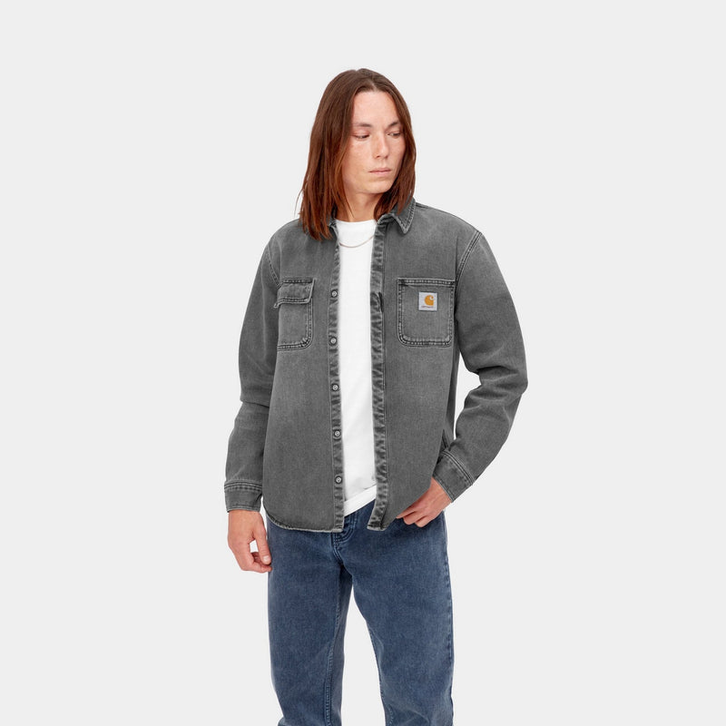 leef ermee platform Beperking Carhartt WIP Salinac Shirt Jacket | Black (light used wash) – Page Salinac  Shirt Jacket – Carhartt WIP USA