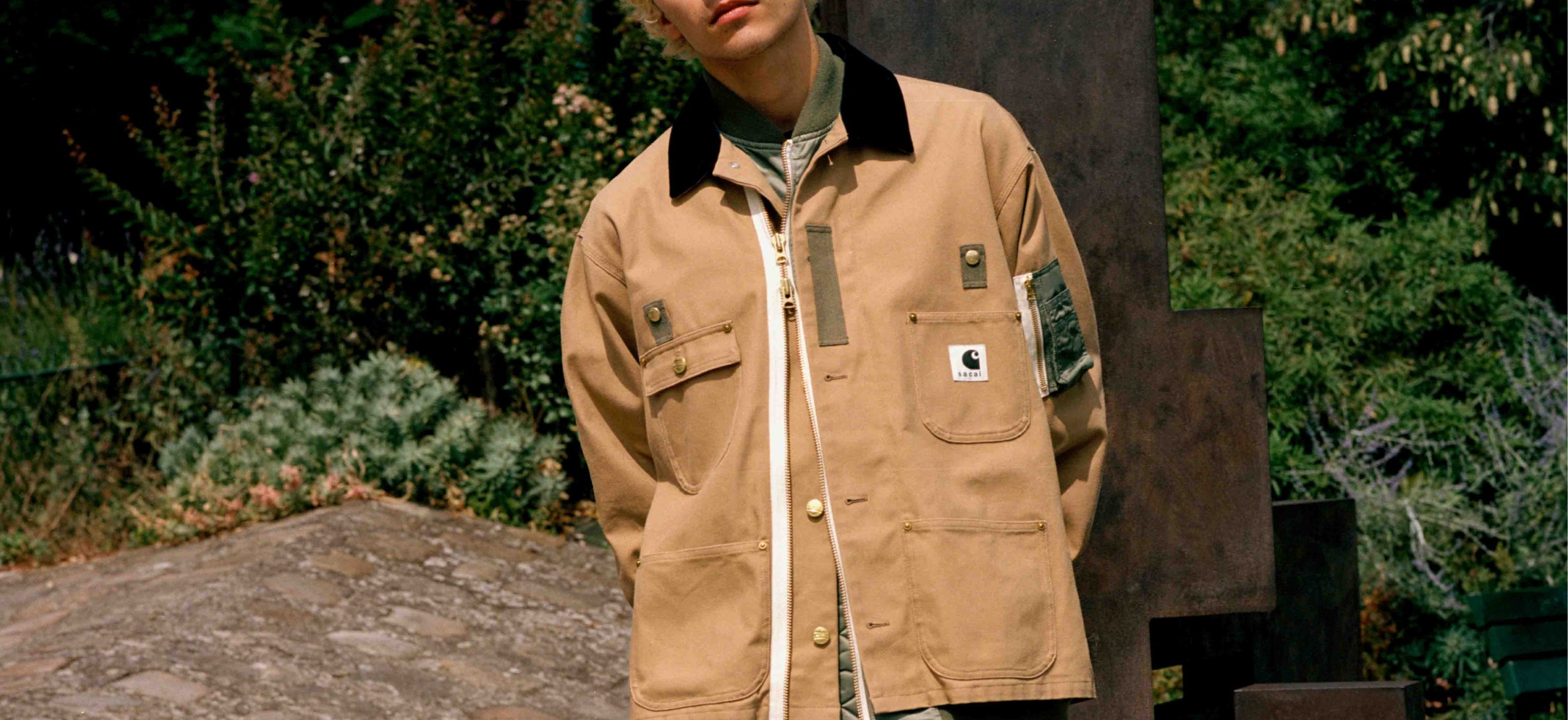 sacai x Carhartt WIP Canvas x MA-1 Jacket Michigan | Beige – Page