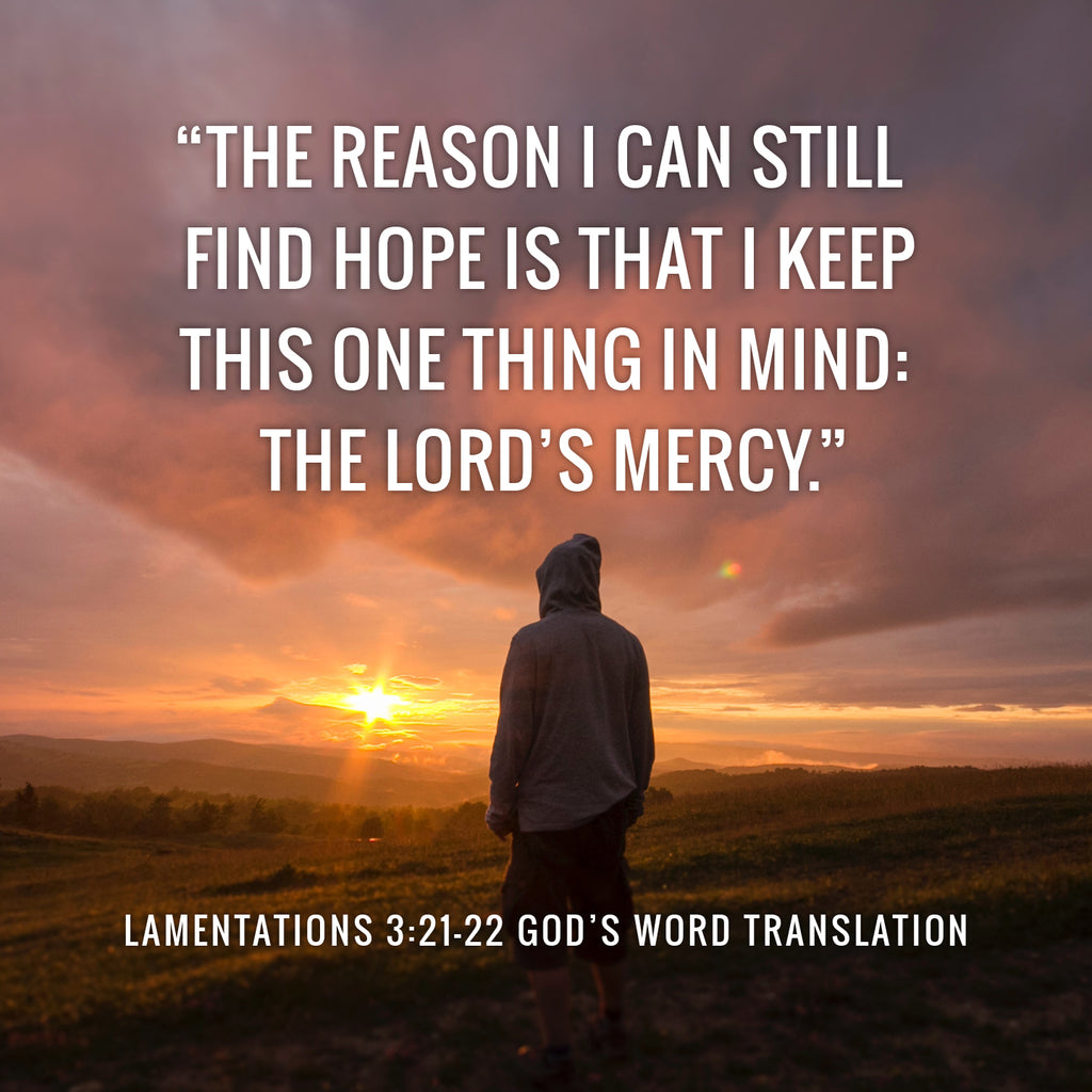 Lamentations 3:21-22