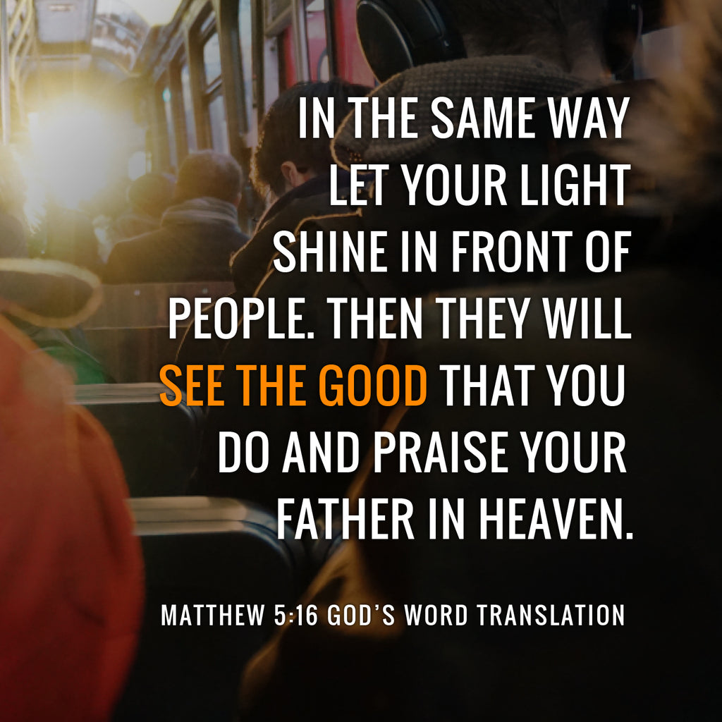 Matthew 5:16 GW