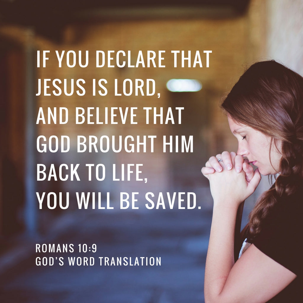 Romans 10:9 GW