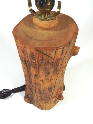 Tree Log Table Lamp Cabin Decor – Shop-Uniques-Unlimited