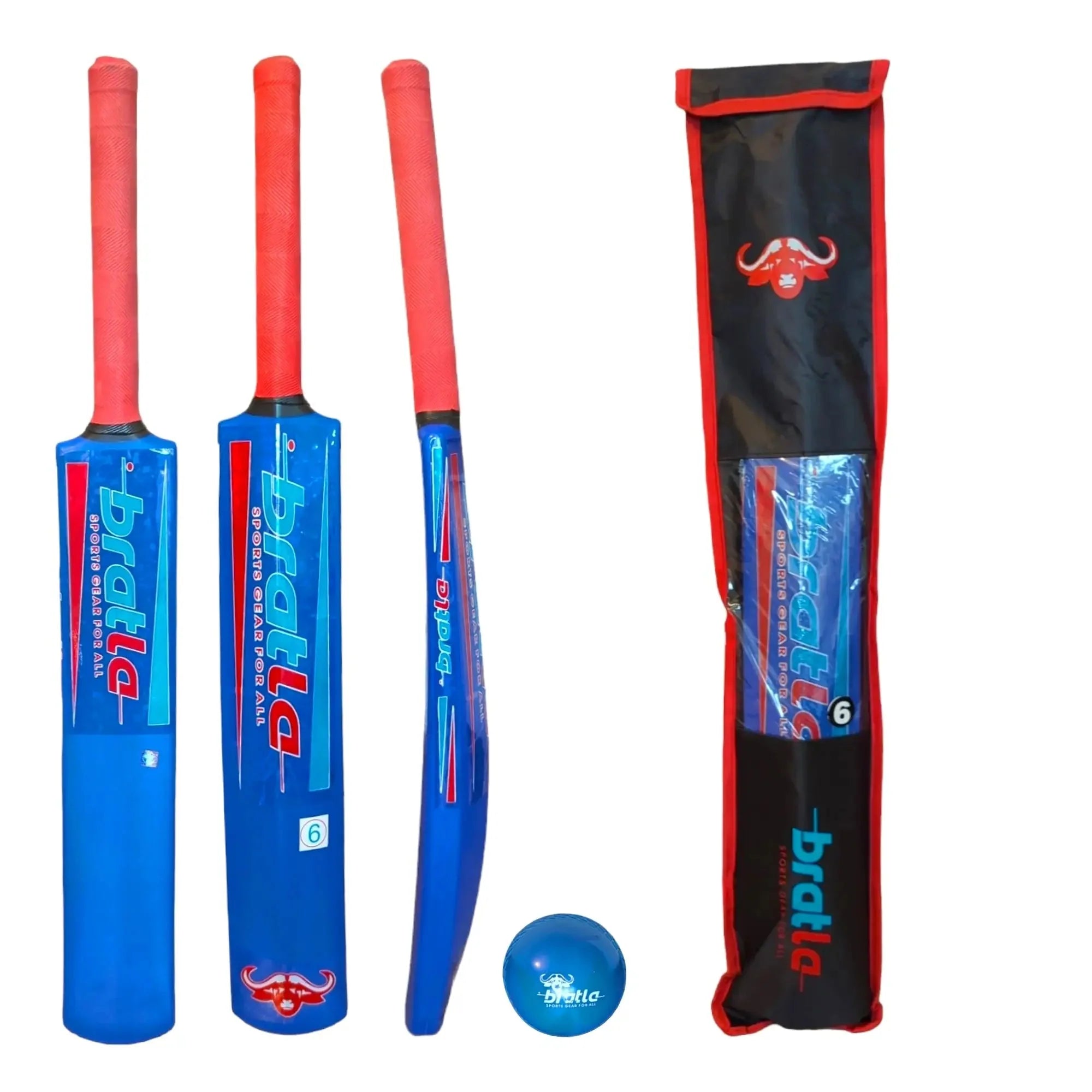 CBB Cricket Bat & Ball Set Blaster Perfect Plastic Starter Set Blue