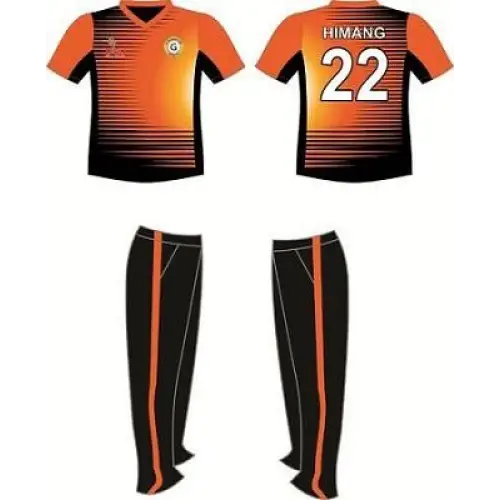 Cricket Kits Custom Made Color Uniform Jerseys Red & Navy 2 Piece
