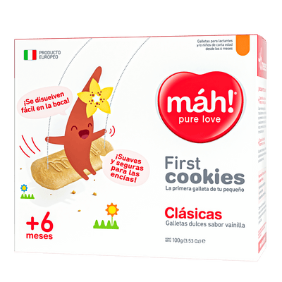 Galletas para Bebé Clásicas, mah.com