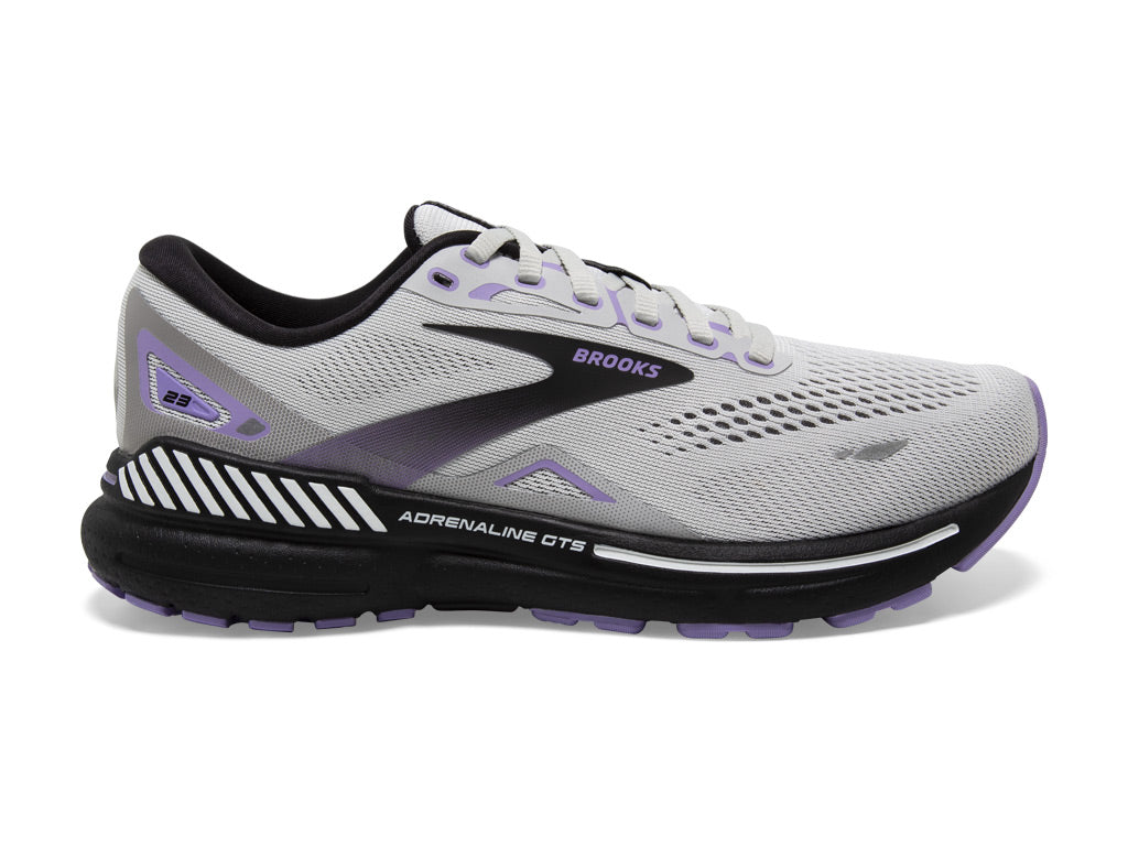 Men's Brooks Adrenaline GTS 23 - Oyster/Ebony/Alloy