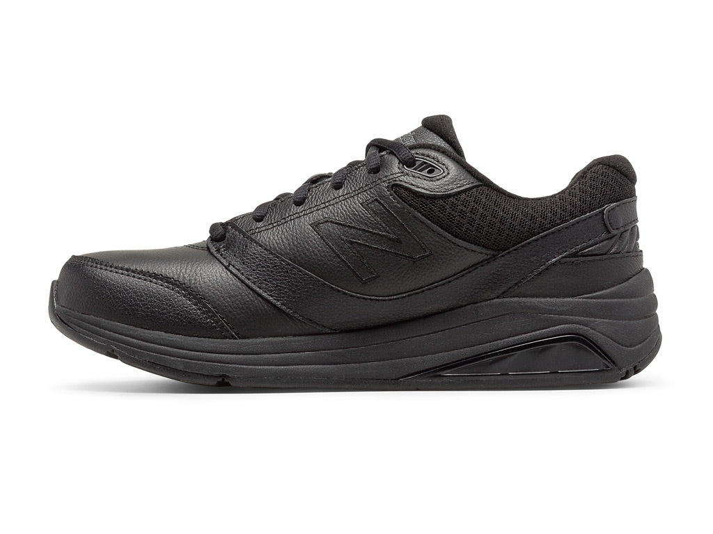 New Balance 928 Leather v3 (W) - Black - SoleScience