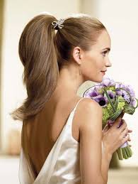 long hair style ideas trendy chic ponytail