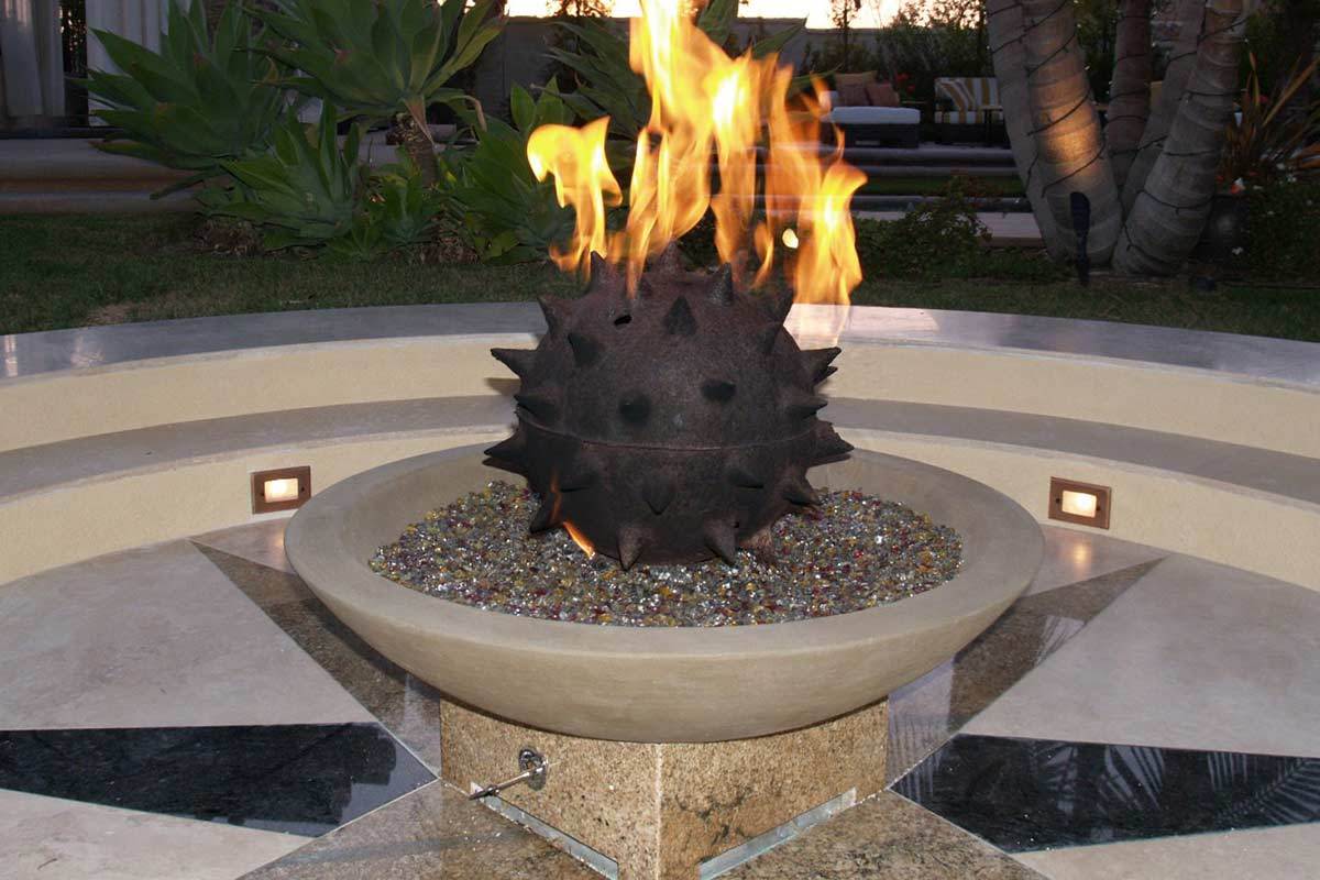 Wok Fire Pit Bowl 36 X 9 Bronze Concretecreationsla