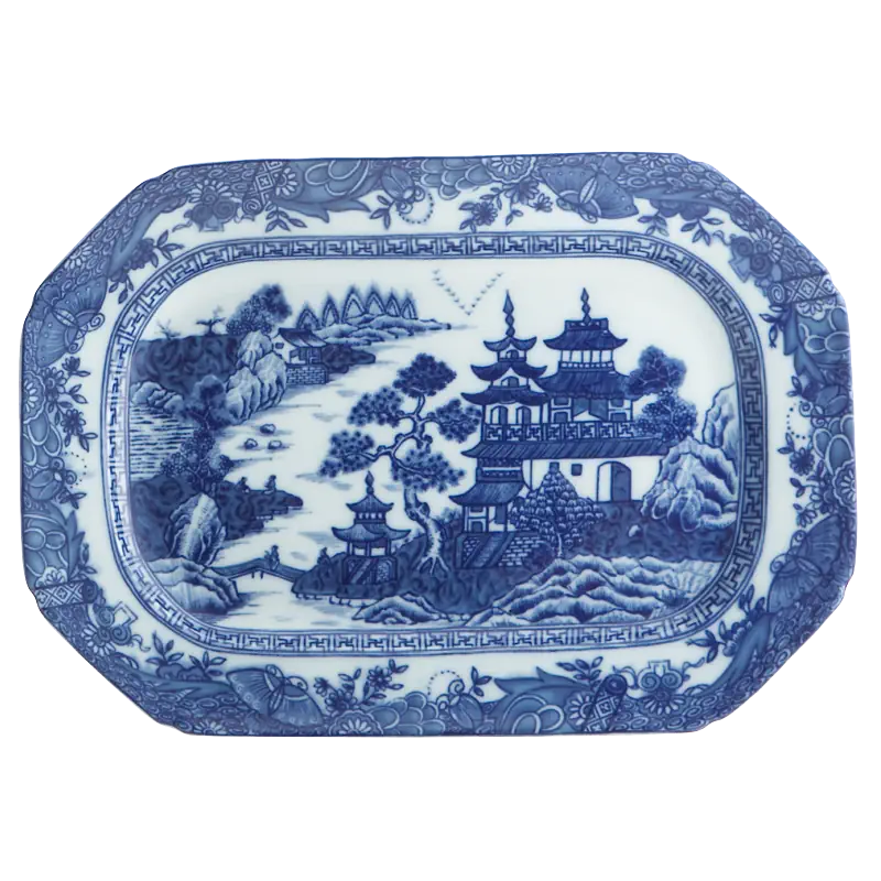 Mottahedeh Blue Canton Cookie Plate