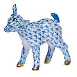 Herend Baby Goat Blue