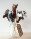 This Felted House Hobby Horse