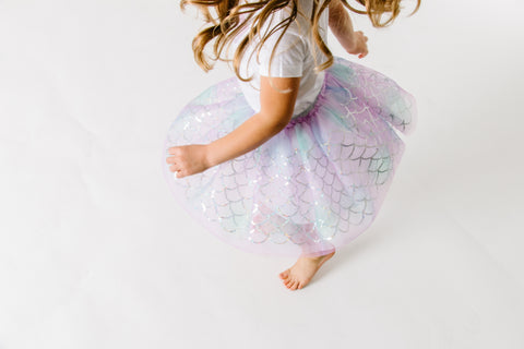 Kids Halloween Costume: Mermaid | Make every day a party with festive tutus, outfits + accessories for babies & kids birthday parties, holidays + dress up! Designed by a mother-daughter duo! | www.shopsweetwink.com 