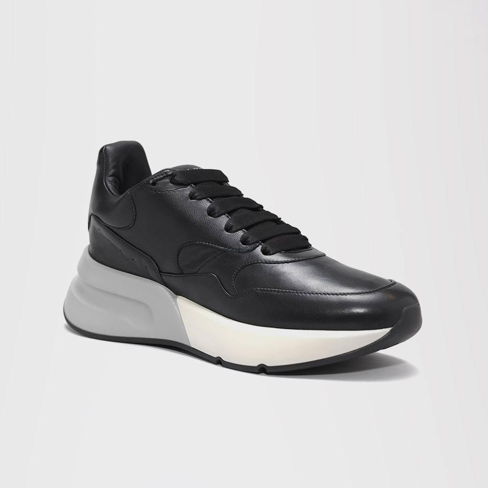 alexander mcqueen oversized trainers black