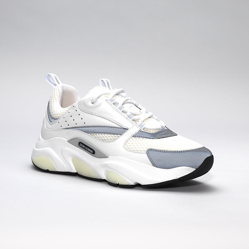 DIOR B22 CALFSKIN TRAINER WHITE 