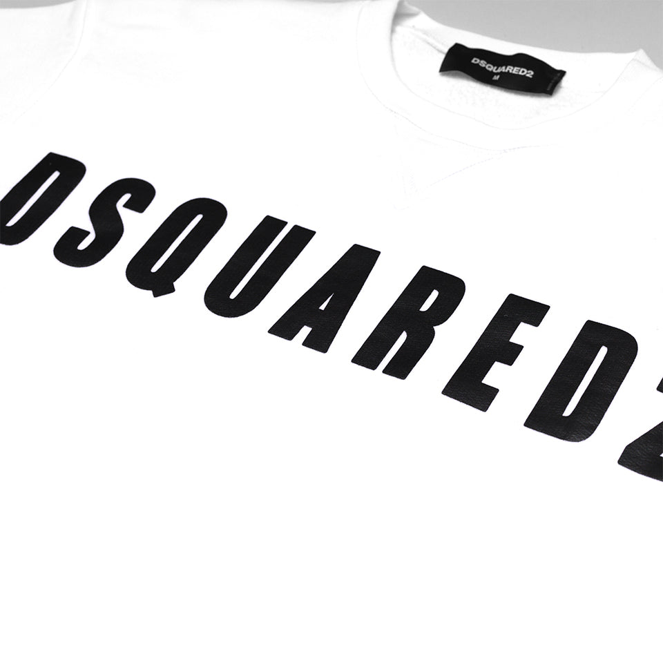 dsquared2 sweatshirt white