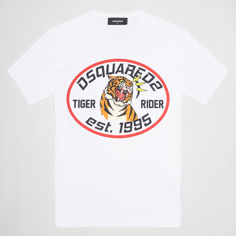 dsquared2 tiger t shirt