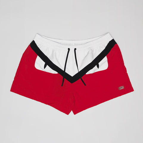 fendi monster swim trunks