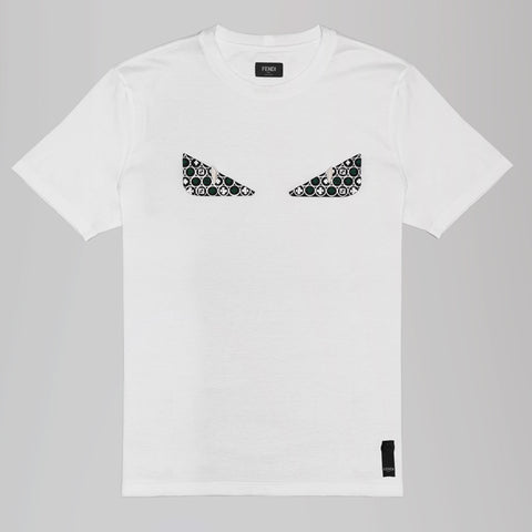 fendi t shirt white eyes