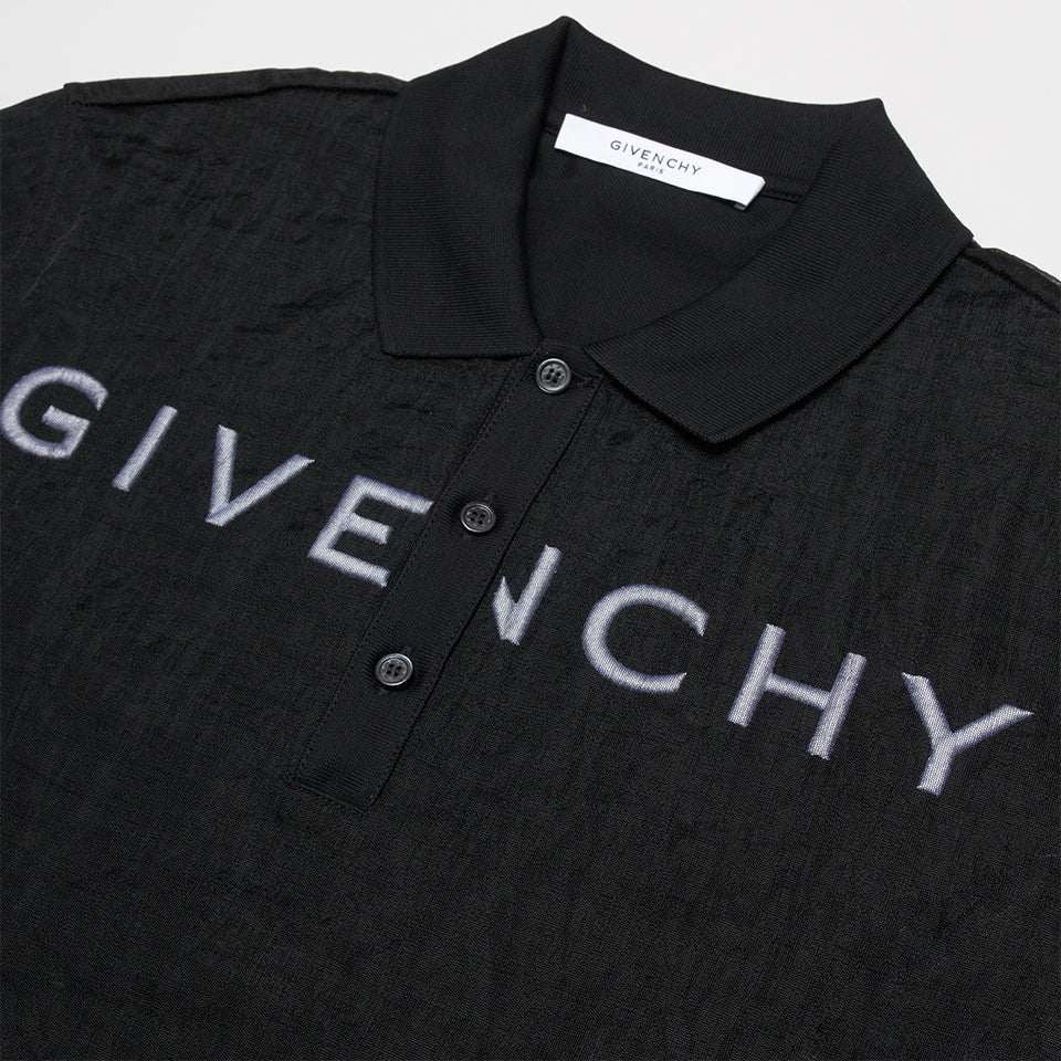 givenchy polo shirt black