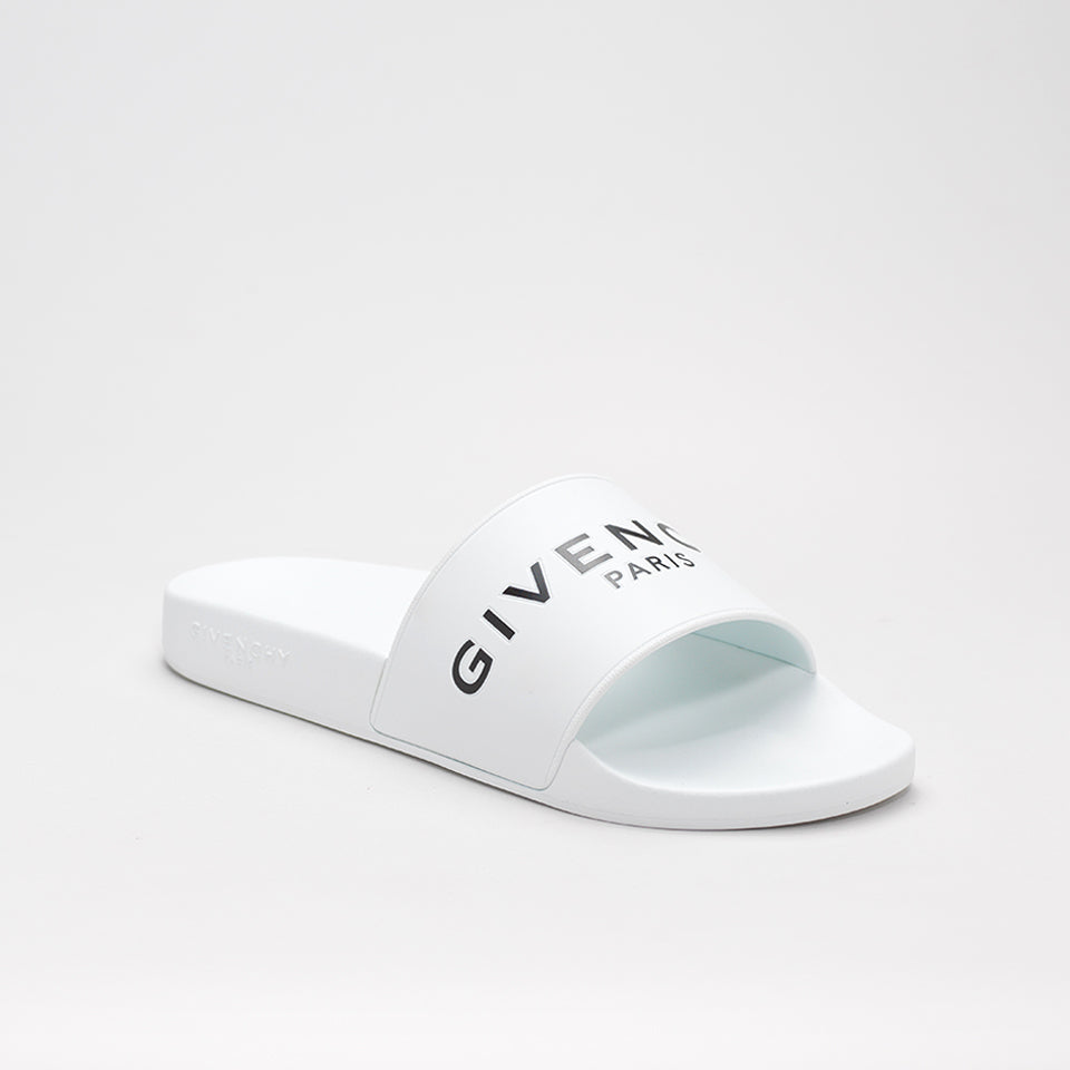 givenchy sliders white