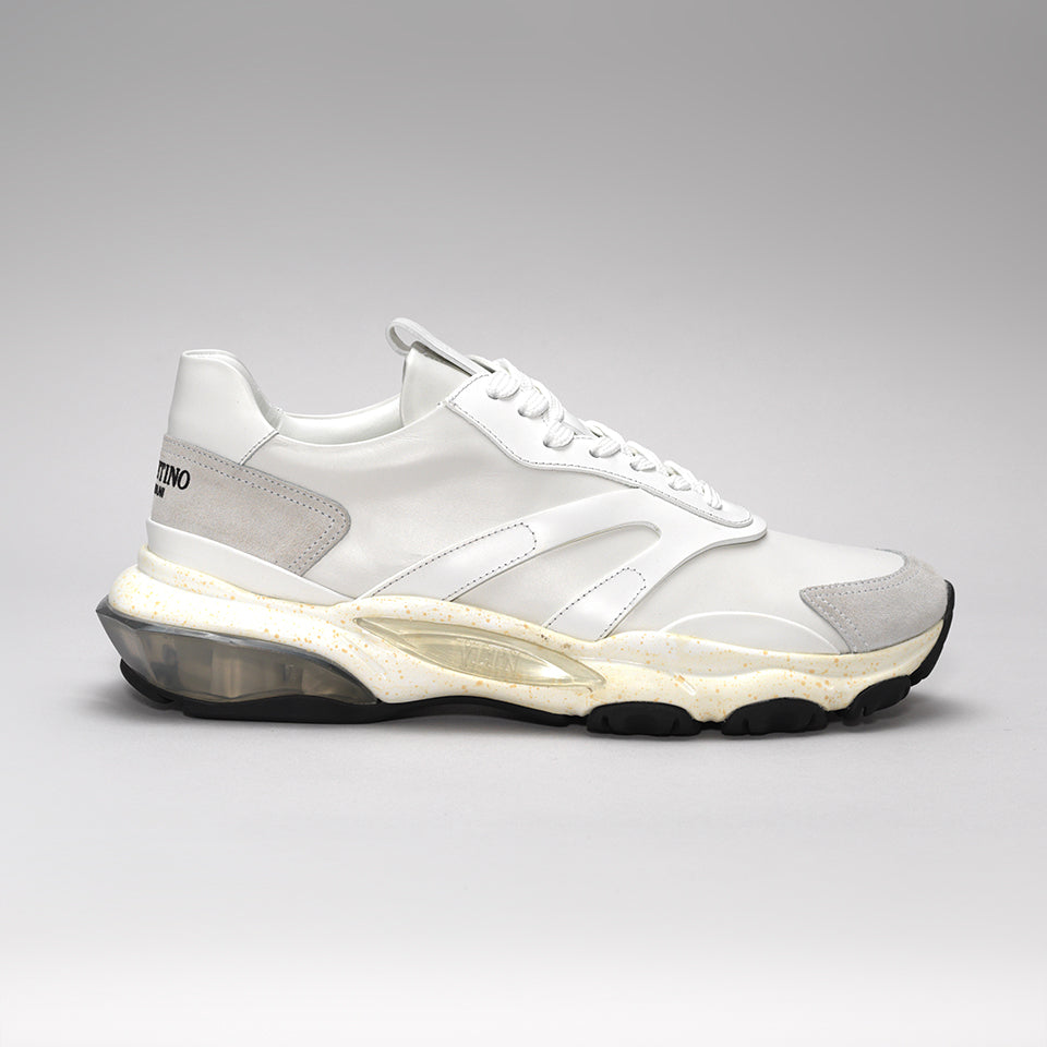 VALENTINO BOUNCE RAISED-SOLE LOW-TOP 