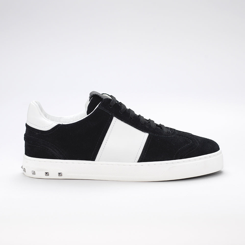 black suede trainers