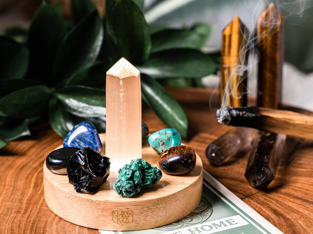 crystals at home