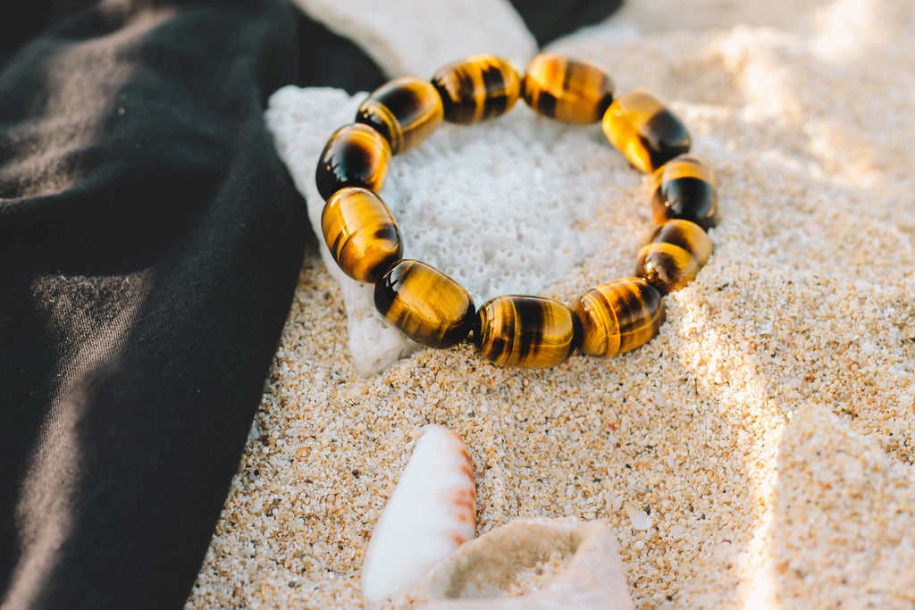 pulsera de la riqueza ojo de tigre