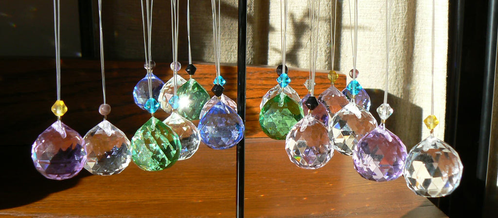 feng shui hanging crystals