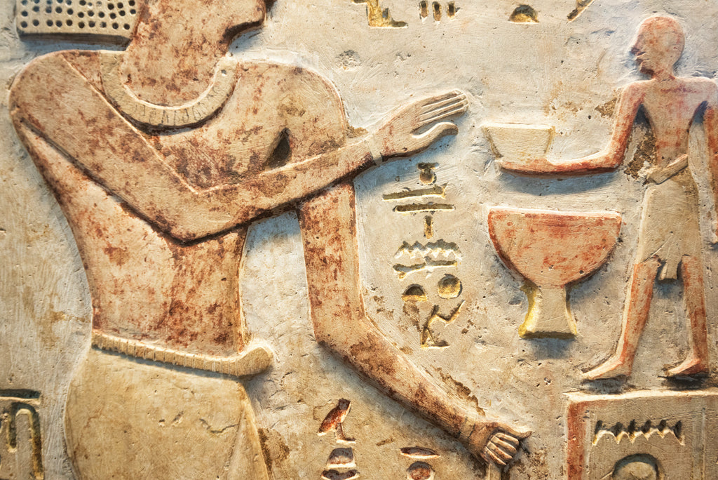 Sculpture en relief de l'Égypte ancienne