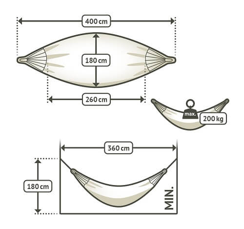 family size hammock dimensions