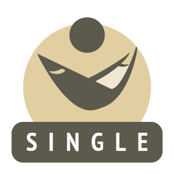 single fabric hammock icon
