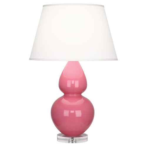 pink gourd lamps