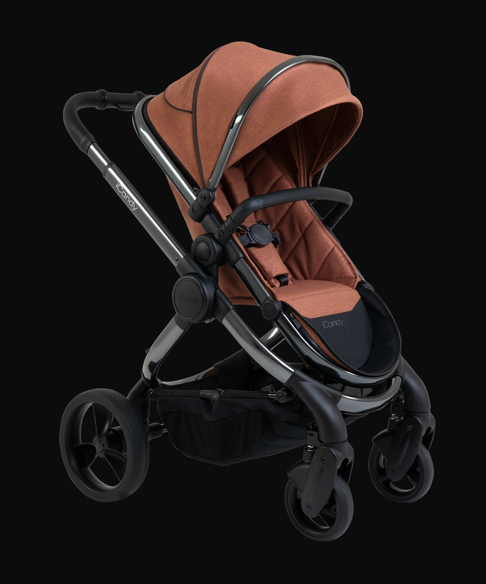 peach pushchair