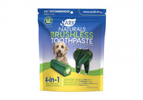 Ark Naturals Brushless Toothpaste Dog Chews