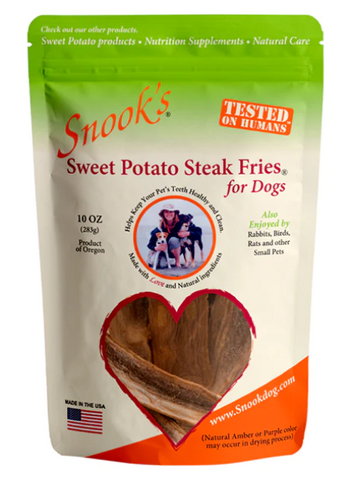 Sweet Potato Steak Fries Dog Treats