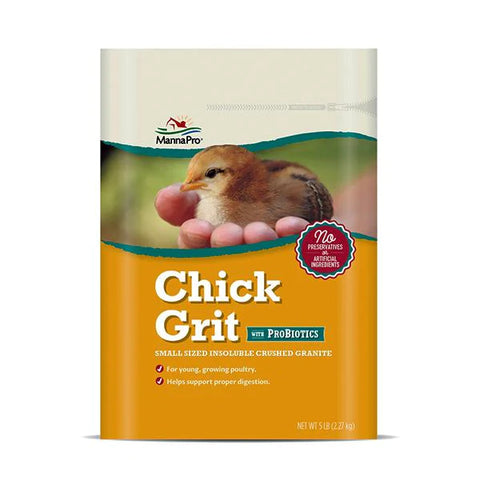  Manna Pro Chick Grit with Probiotics Small-Sized Poultry Grit Digestion Aid