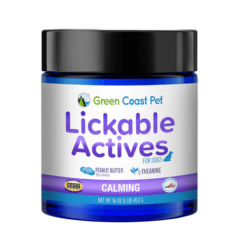 Green Coast Lickable Actives Natural Calming Peanut Butter